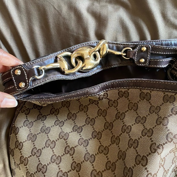 Gucci Canvas Hobo - Picture 2 of 11